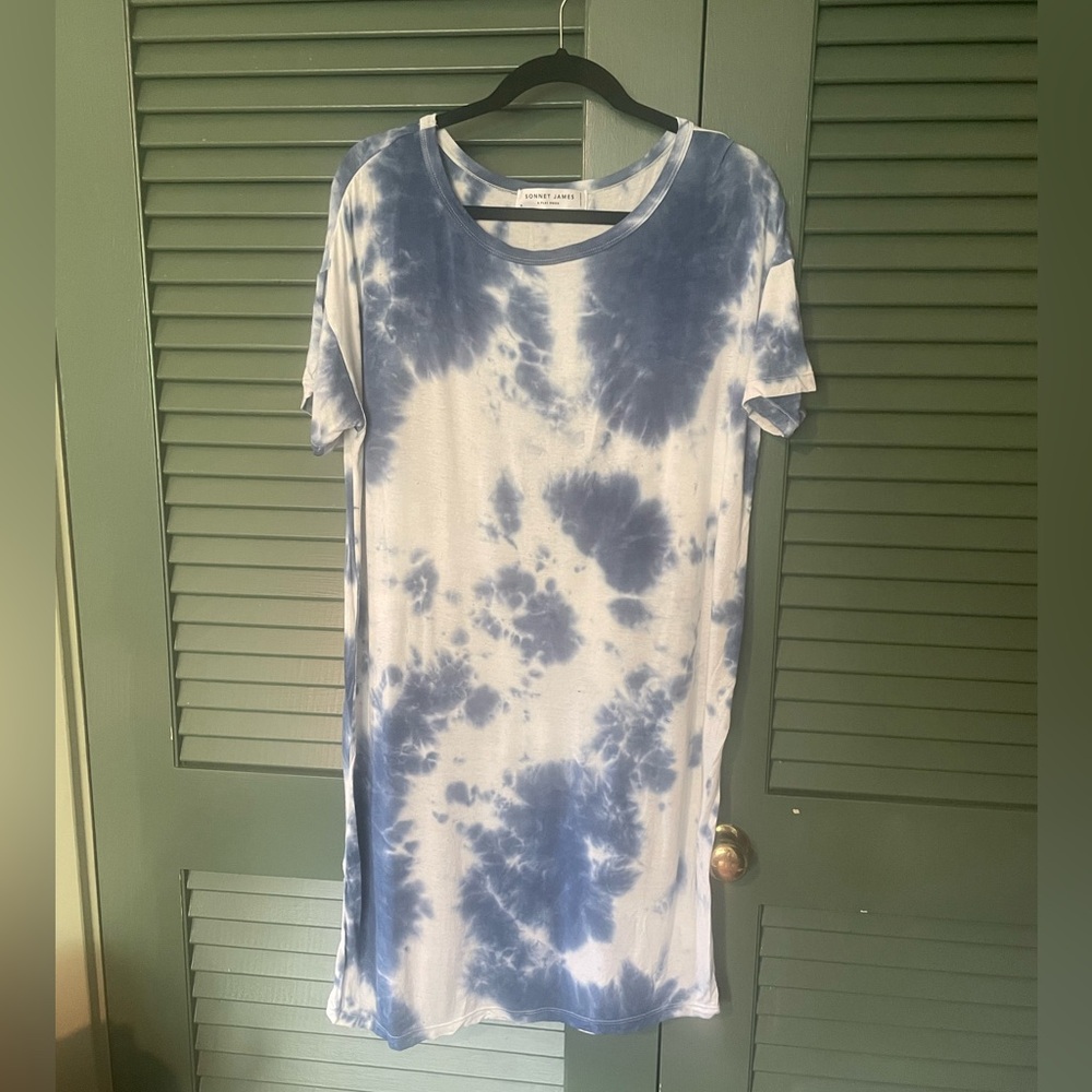 Sonnet James Scout tie dye t-shirt dress